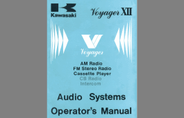 Voyager XII Audio Manual