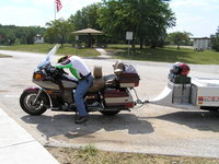 2006 after AVA Inter Rally rode to NC, rode the dragon, this is in the middle Kansas, still more then 2,000 miles from home